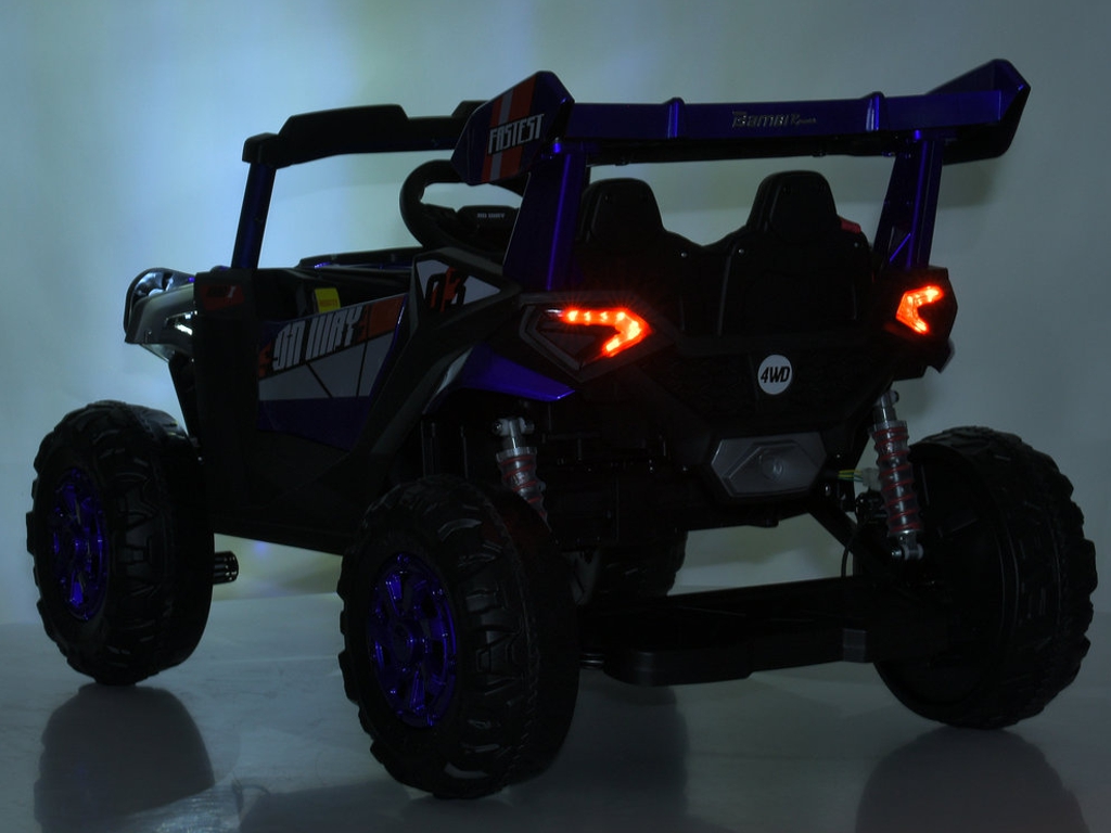 Электромобиль Багги Bambi Racer M 6347EBLRS-2, 2,4G р/к, 1х12V10AH, 4х35W, MP3, USB,TF,Bluetooth,EVA
