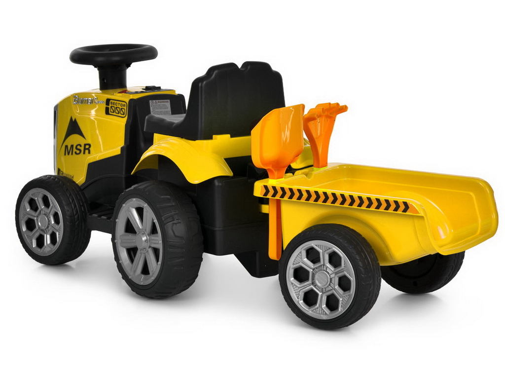 Трактор Bambi Racer M 6346ER-6 (1шт) р/к, з причепом, 1*6V7AH, 1*25W, USB, BLUETOOTH, MP3, TF, EVA