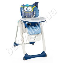 Стільчик для годування Polly 2 Start 4W,Сіній колір