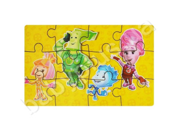 Пазл деревянный мини, Маленькие помощники, Jumbi