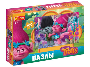Пазлы Тролли, 100 деталей, Ranok Creative