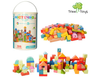 Деревянная игрушка Городок. Tree Toys MD 2358