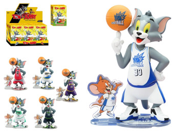 Коллекционная фигурка Tom & Jerry Том-баскетболист, 11,5 см, микс видов (цена за 1шт)