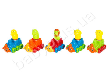 Конструктор Паровоз. Kinderway KW-02-406