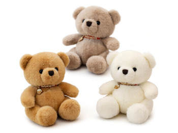 Мягкая игрушка мишка Sitting Bear 20 см, 3 вида (цена за 1шт)