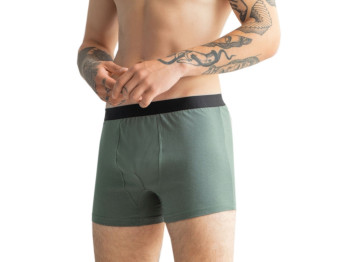 Труси-шорти чоловічі лонг №1/1 XXL оливковий. GBI 13946