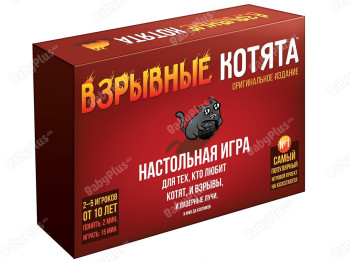 Настільна гра Вибухові кошенята. Hobby World 4630039150832