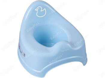 Горшок с музыкой голубой Утенок. Tega Baby PO-072-129