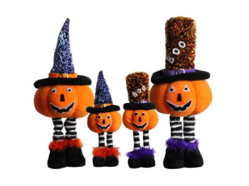 Фигура Тыква Halloween 65см, Ноги-телескоп, R95929