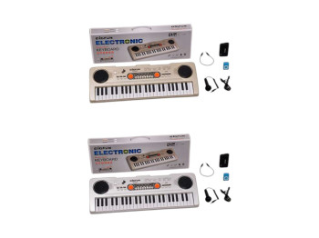 Электронный синтезатор с MP3 плеером, 2 цвета (цена за 1шт)