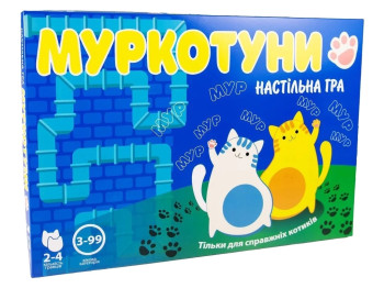 Настольная игра Муркотуны. Strateg 30246