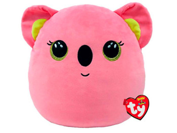 Мягкая игрушка SQUISH-A-BOOS Розовая коала POPPY 20 см. TY 39226