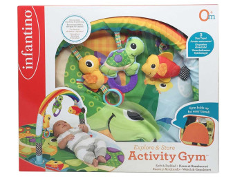 Килимок розвиваючий Черепашки. Infantino 005233I