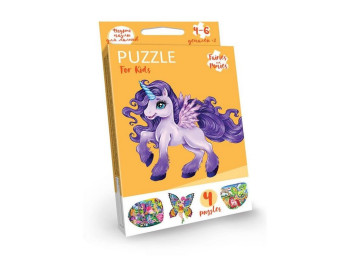 Розвиваючі пазли для малюків Puzzle For Kids, Danko Toys