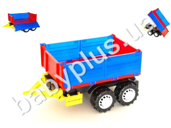 Прицеп бортовой, в сетке. Kinderway KW-16-001