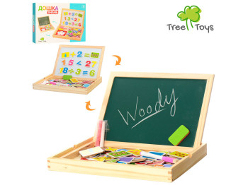 Деревяна іграшка Досточка магнітна. Tree Toys MD 0694