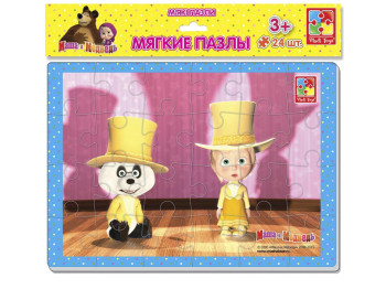 М'які пазли Маша і Ведмідь, Vladi Toys