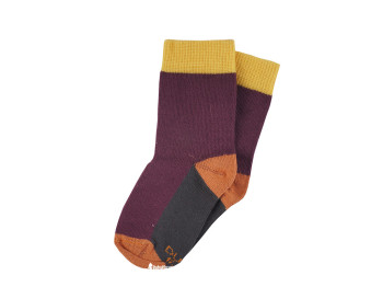 Шкарпетки, розмір 12-14, демісезонні темно-бузкові. Бавовна. Duna 4823040582666