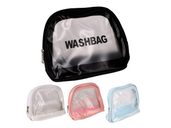 Косметичка дорожная Washbag, 20×14.5×8.5 см, ПВХ, R32848, 4 вида