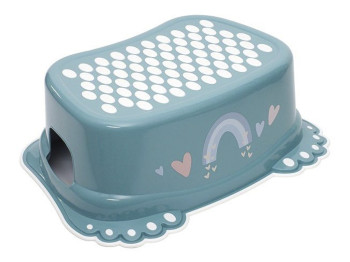 Подставка для ног Метео с противоскользящей резиной синяя. Tega Baby ME-006-164