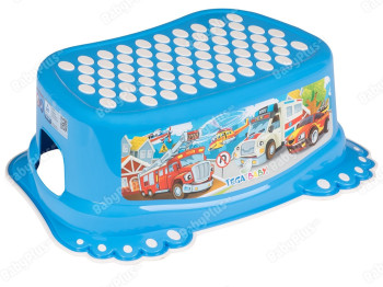 Подставка для ног Авто противоскользящая резиной синяя. Tega Baby CS-006-120