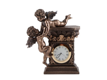Часы Ангелочки, играющие 17 см, Veronese 74349A4