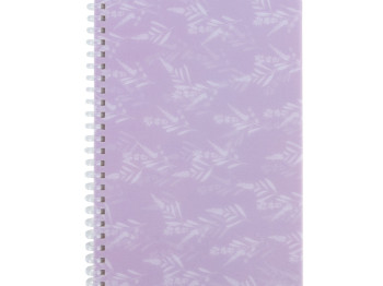 Блокнот в клітинку на спіралі А5. 80 аркушів. Lavender 1. Axent 8033-1-A