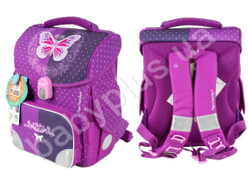Ранец Classic Butterfly. Jolly Collection girls. Tiger TGJL-004A