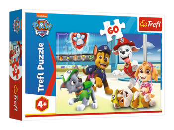 Пазл Trefl Paw Patrol В мире щенков, 60 деталей