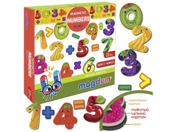 Магнітна гра Numbers. Magdum ML4031-38 EN