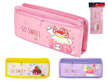Пенал So sweet 21х9х3,5см