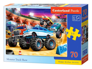 Пазли Монстр-Трак 70 елементів, Castorland B-070077