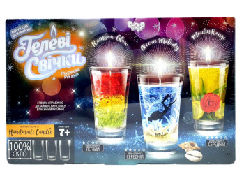 Набор для творчества Гелевые свечки своими руками, Danko Toys