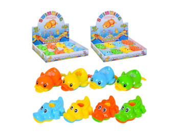 Водоплавающая заводная игрушка, 4 цвета