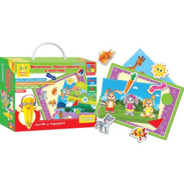Гра з магнітами Величина, Орієнтування в просторі, Vladi Toys