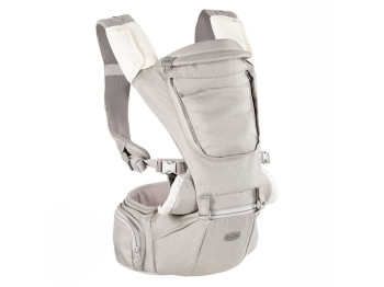 Сумка нагрудная HIP SEAT, серая, Chicco