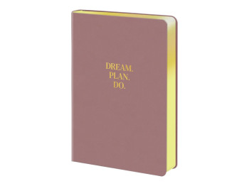 Ежедневник Axent Partner Mellow Dream 2026, А5, пыльно-розовый