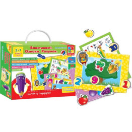 Гра з магнітами Властивості, Ознаки, Рахунок, Vladi Toys