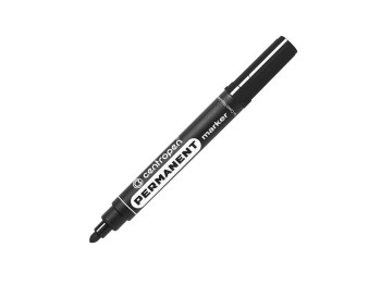 Маркер перманентный круглый черный 2,5 мм, для устойчивых надписей, Centropen
