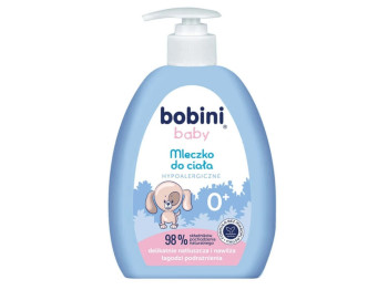 Детское молочко для тела Bobini Baby, гипоаллергенное, 300 мл