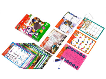 Гра з маркером 44 Кота, 4-6 років, Vladi Toys