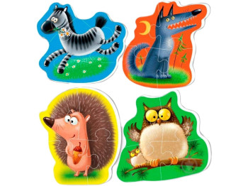Бебі пазли звірятка, Vladi Toys