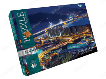 Пазли Gwang An Bridge, 1000 елементів, Danko Toys