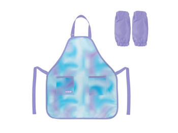 Фартук школьный полиэстеровый с нарукавниками для подростков, Tie Dye, Kite