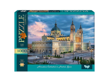 Пазли Almudena Cathedral, Madrid Spain, 1000 елементів, Danko Toys