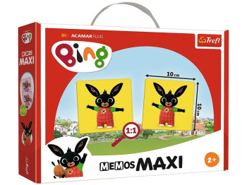 Настільна гра Мемос MAXI Бінг, Trefl