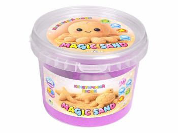 Кинетический песок Magic Sand фиолетовый, Strateg