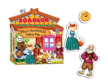 Магнитный театр Колобок, Vladi Toys