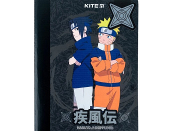 Блокнот с магнитной закладкой А5. 60 листов. Naruto Shippuden. Kite NR24-192