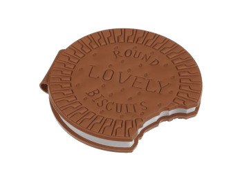 Блокнот нелинированный Biscuit, 90x90 мм, ароматизированная обложка, ZiBi